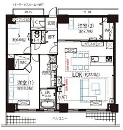 売りマンション　WComfortTowersWEST