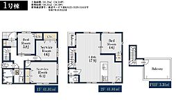新築戸建て 足立区伊興110　 残り1棟
