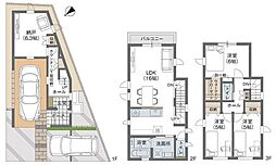 新築戸建　皆賀2丁目