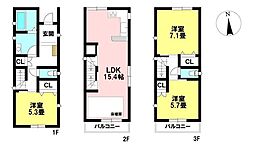 新築戸建　惣作町1