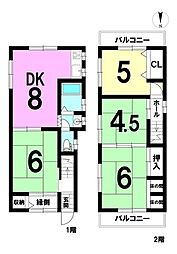 中古一戸建　土市町1