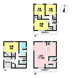 新築戸建　 鍵田町1　1号棟