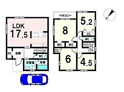新築戸建　鳥飼下2丁目　1号棟