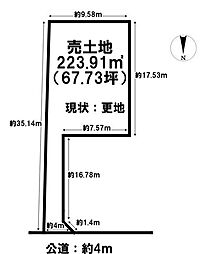 法隆寺南1丁目　売土地