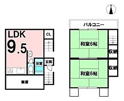 西九条東比永城町　中古戸建