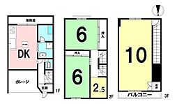 上鳥羽北島田町　中古テラスハウス