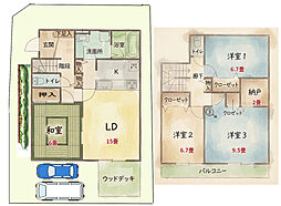 上荻野築浅中古戸建
