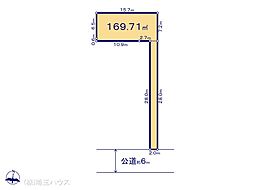 春日部市大沼4丁目68番　土地　全4区画