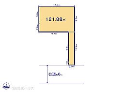 春日部市大沼4丁目68番　土地　全4区画