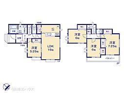 越谷市大房1160番　新築戸建て　全1棟
