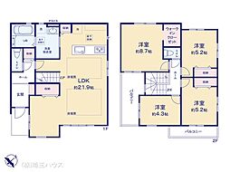 越谷市千間台東11期　新築戸建て　全1棟