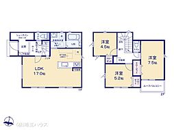 さいたま岩槻区城南1丁目25ー1期　新築戸建て　全3棟