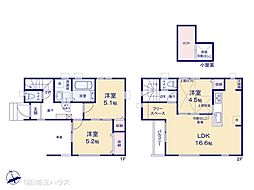 春日部市中央　新築戸建て　全2棟