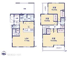 春日部市備後西2丁目3期　新築戸建て　全1棟