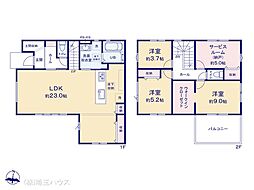 春日部市中央13期　新築戸建て　全1棟
