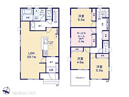 八潮市緑町第7　新築戸建て　全3棟