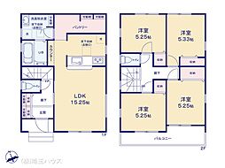 越谷市大泊第9　新築戸建て　全1棟