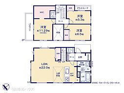 越谷市大沢17期　新築戸建て　全1棟