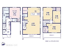 川口市飯塚408　新築戸建て　全1棟