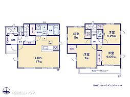 草加市稲荷12期　新築戸建て　全2棟