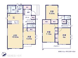草加市清門三丁目66番　新築戸建て　全3棟