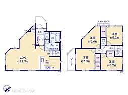 草加市新里町7期　新築戸建て　全1棟
