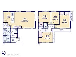 川口市長蔵3期　新築戸建て　全1棟