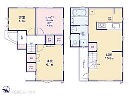 川口市桜町315　新築戸建て　全1棟