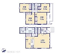 越谷市赤山町1期　新築戸建て　全1棟