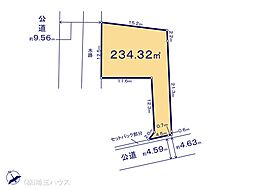 北葛飾郡杉戸町倉松2丁目　土地　全2区画