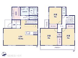 安行原三輪作14期　新築戸建て　全4棟