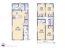 川口市青木3丁目91番　新築戸建て　全4棟