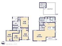 吉川市大字保1期　新築戸建て　全1棟