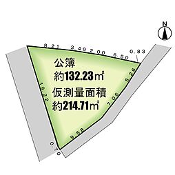 三浦市菊名　古屋付き土地　２
