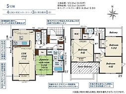 新築戸建 高崎市下豊岡町 5号棟