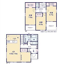 新築戸建 前橋市下新田町 1号棟