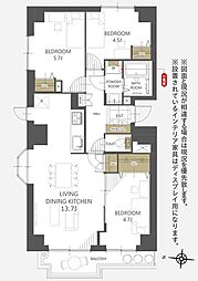森林公園パークハウス二西弐番街F棟 1001