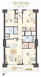 ラポール二十四軒１号棟 805