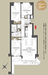 ロイヤルシャトー新琴似Ａ棟 405