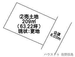 売土地　佐野市堀米町