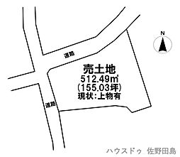 売土地　佐野市大古屋町