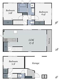 6沿線利用可能/西日暮里駅まで12分/延床100m2超