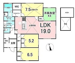 土地面積約68坪 平屋の邸宅が誕生