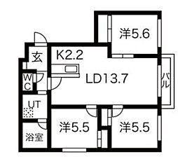札幌市西区山の手七条8丁目