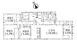 太宰府市御笠1丁目1期　2号棟