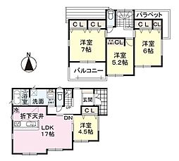 大野城市南ヶ丘1丁目第6　2号棟