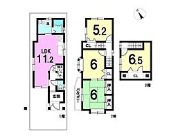 富田林市 須賀1丁目（滝谷駅）3階建 4ＬＤＫ