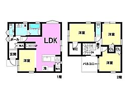 中古戸建　富田林市富美ケ丘町