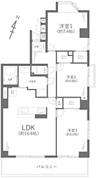 リズ東林間 303号