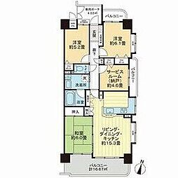 ライオンズマンション藤ヶ丘ガーデンシティ参番館 1304